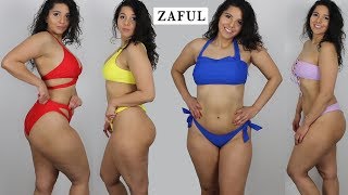 ZAFUL Swimwear Haul and Review  PART 2 [upl. by Hirasuna961]