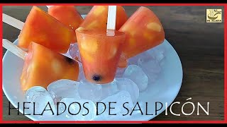 HELADOS DE SALPICÓN  RECETAS COLOMBIANAS [upl. by Negaem]