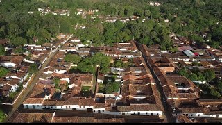 Imágenes aéreas de barichara el pueblo más bonito de Colombia [upl. by Aroled]