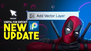 Ibis Paint X New Feature Vector Layer Explained  How Useful Is It for Editors [upl. by Fang]