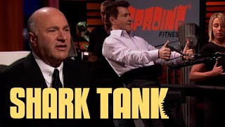 Kevin Calls Sproing Fitness A quotDOGquot  Shark Tank US  Shark Tank Global [upl. by Deering]