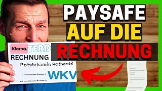 Paysafecard per Rechnung bezahlen Mit Klarna oder über WKV [upl. by Hervey773]