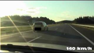 VW Golf GTI Pirelli Edition vs BMW E92 335d 20100616 [upl. by Auqenahc943]