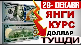 26DEKABR Dollar Kursi tushdiDollar Kursi Bugun 2023 [upl. by Odlauso830]