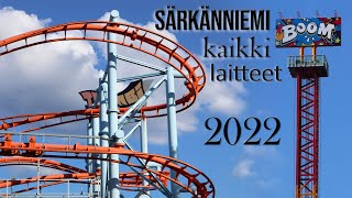 Särkänniemi kaikki laitteet 2022 pituusrajat [upl. by Ted]