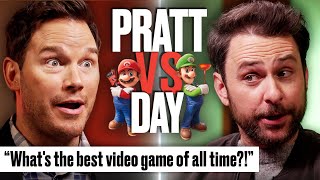 Chris Pratt amp Charlie Day Argue Over The Internets Biggest Debates  Agree to Disagree  LADbible [upl. by Verla]