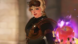 Widowmaker Gilded Golden Mythic Skin Scene Pack [upl. by Llennol511]