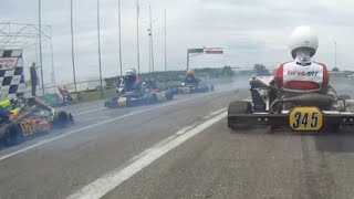 Karting KZ2 Race  Stage 2  Race 2 2017 Chayka Track  Sovich Petrenko Skalia Contenders [upl. by Ahsinam345]