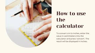 cm to Inches conversion centimeters to inch calculator  inches  centimeters  0393701 [upl. by Ahsieyt990]