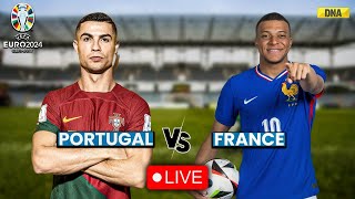 Portugal Vs France Highlights France Beat Portugal I UEFA EURO 2024 I Cristiano Ronaldo Retirement [upl. by Naaman]