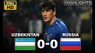 Friendlies Uzbekistan  Russia 00 Highlights 20112022  Узбекистан  Россия 00 [upl. by Burkley]