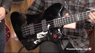 NAMM 16  Prestige Guitars Todd Kerns Signature Model amp Prestige Troubadour Demos [upl. by Inal95]