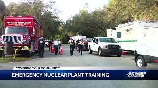 Power plant preparedness exercise held at Okeeheelee Park [upl. by Ayikur]