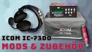 Icom IC7300 📻 Modifikationen amp Zubehör für das Funkgerät 05 [upl. by Inaleon]