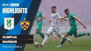 Olimpija 1  2 Maribor  26 krog 202324 PrvaLigaTelemach [upl. by Miru]