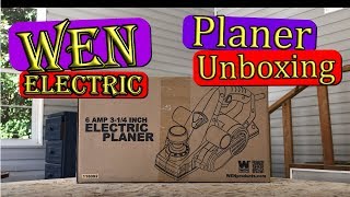 WEN 6530 Electric Planer Unboxing [upl. by Rhodes908]