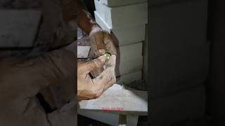 Smooth and does not damage the dynabolt thread using this method woodworking tips shortsvideo [upl. by Sel528]