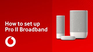 How to set up Vodafone Pro II Broadband  Support  Vodafone UK [upl. by Per704]