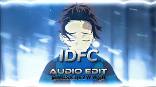 Idfc Blackbear『edit audio』Mix song [upl. by Giguere]