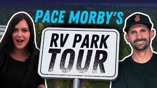 TOURING PACE MORBYS MULTIMILLION DOLLAR RV PARK REAL FOOTAGE [upl. by Terina]