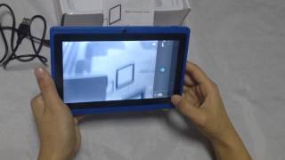 Q88 Allwinner A13 Tablet Unboxing [upl. by Weber]