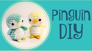 Pinguin · Häkelanleitung Do it Yourself  Ammigurumi by justMiko [upl. by Almena646]