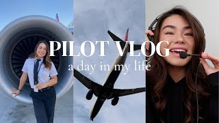 Airline Pilot Vlog  come with me on a 2 day trip [upl. by Osi]