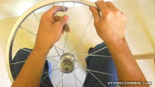 36 Spoke Wheel Lacing  012 [upl. by Nemaj541]