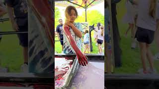 Body Marbling by BLVisuals at RttR Festival 163 [upl. by Jezabella]