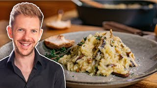 Pilzrisotto kochen  Tolles Rezept mit Shiitake Pilzen [upl. by Columbine]