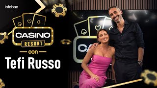 Tefi Russo en CasinoResort con el Pollo Álvarez  Episodio 9 [upl. by Yhtomit375]