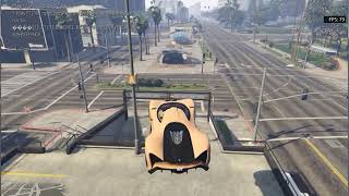 GTA5 Rage server Car jumps [upl. by Miriam]