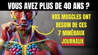 Les 7 meilleurs minéraux pour gagner de la masse musculaire après 40 ans [upl. by Eelanaj190]