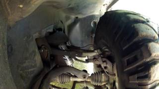 FRONT Suspension in Action during OFFROAD  Hummer Front Suspension GoPro [upl. by Katherina]