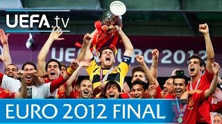 Spain v Italy UEFA EURO 2012 final highlights [upl. by Camilia286]