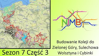 Nimby Rails Budowanie PKP Sezon 7 Część 3 [upl. by Hudgens]