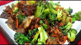 Beef and Broccoli with Teriyaki  PoorMansGourmet [upl. by Noval]