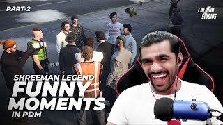 Shreeman Legend Funny Moments In gta PDM Part2 [upl. by Teilo]