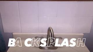 Install a ceramic tile backsplash [upl. by Sargent438]