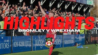 HIGHLIGHTS  Bromley v Wrexham [upl. by Golden621]