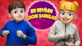 EN SEVİLEN ÇOCUK ŞARKILARI • Sar Makarayı • Anne Karnım Acıktı • Kutu Kutu Pense • Çizgi Film [upl. by Anauqahs286]