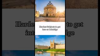 Oxbridge Subjects with the LOWEST acceptance rate university student students oxbridge ranking [upl. by Greyson522]