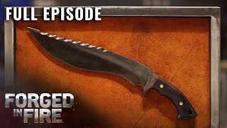 Forged in Fire Recreating INSANELY Complicated Blade From Memory S8 E16  Full Episode [upl. by Munsey]