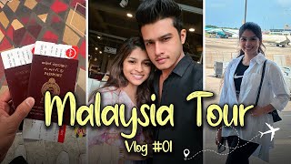 මෙන්න මෙහෙමයි අපි මැලේසියාවට ගියේ 🇲🇾✈️ Malaysia tour with Lav amp Geha ♥️ Vlog 01 [upl. by Rooker]