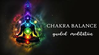 15 Minute Chakra Balance Guided Meditation [upl. by Lindsy]