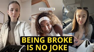 Tired Of Being Broke All The Time  TikTok Rants On Constant Financial Problems amp Pressures [upl. by Enyrb]