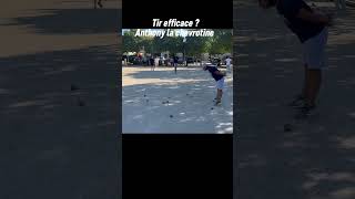 Anthony envoi un coup de chevrotine au jeu provençal  jeuprovencal boule sports [upl. by Emmye301]