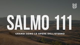 Bibbia Salmo 111 Grandi sono le opere dellEterno biblevision bibbia [upl. by Selinski]