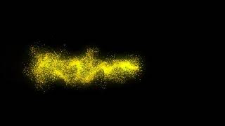 Intro Particle Effect  Black Screen  h2effectintro [upl. by Eilasor]