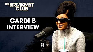 Cardi B Talks Bongos Women In Rap Child Discipline Migos Mic Throwing  More [upl. by Einaffyt532]